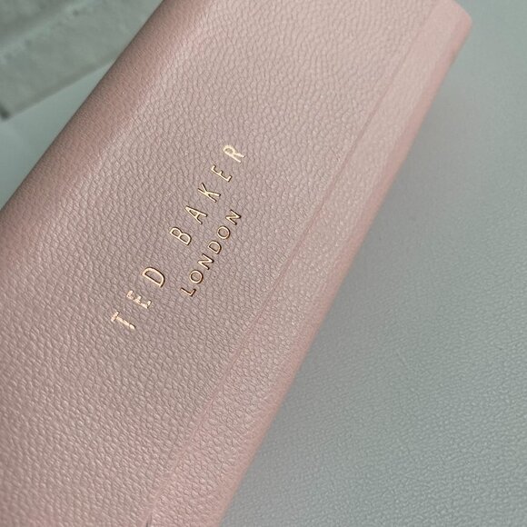 Ted Baker London Blush Pink Eye Glasses Case - Picture 7 of 12